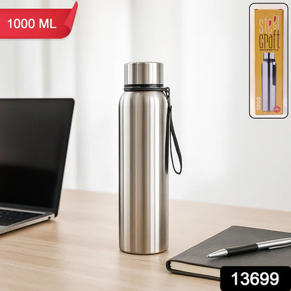 Stainless Steel Vacuum-Insulated Drink Water Bottle (1000 ML) Signaturekarts