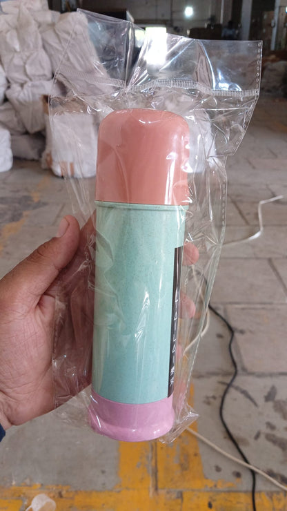 Portable Water Bottle (300 ML Approx / Mix Colors / Design) signaturekarts