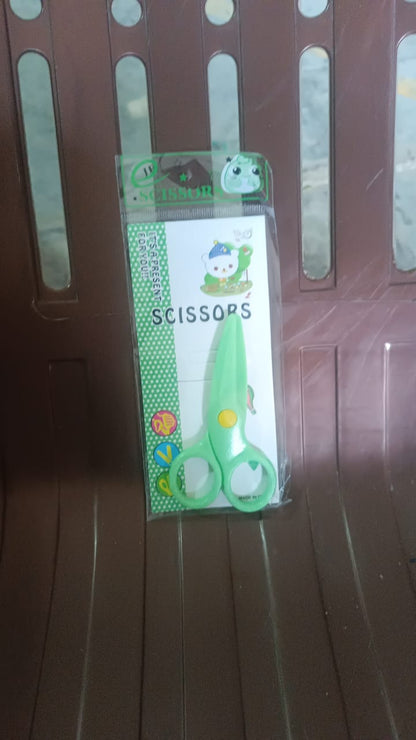 Plastic Safety Scissor, Pre-school Training Scissors (1 Pc) Signature kart