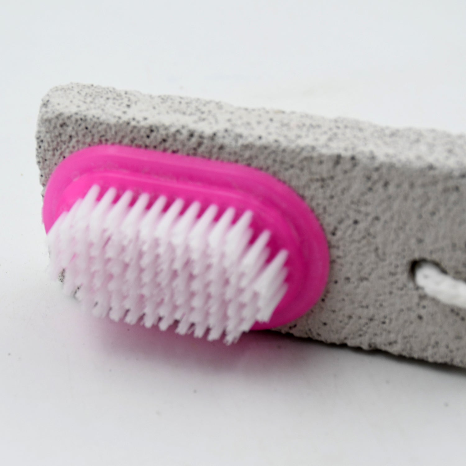 Hand and Foot Brush with pumice stone to Remove Dead Skin & Callus Stone Foot Scrubber Pedicure Brush For Dead Skin signaturekarts