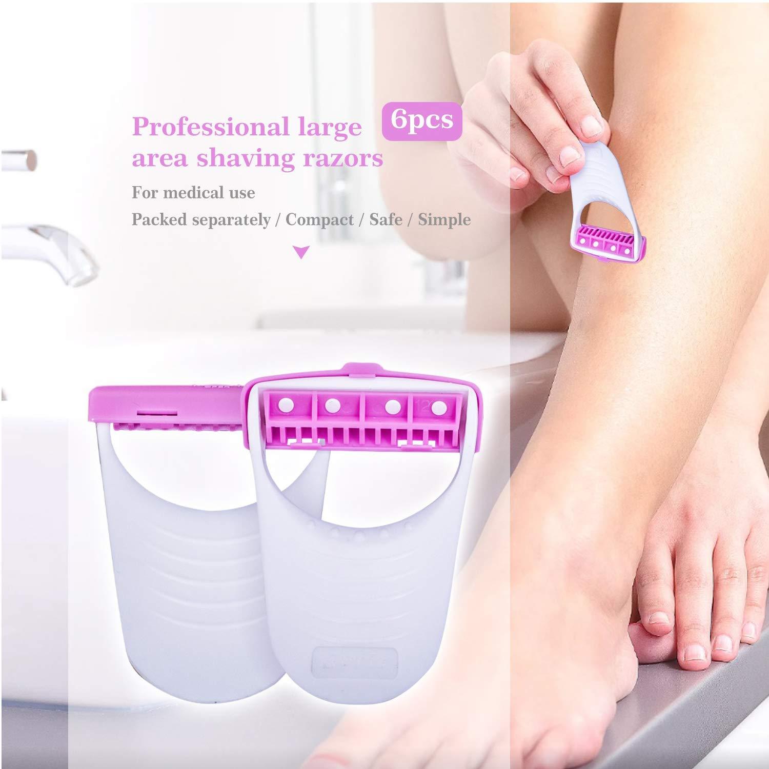 Disposable Body Skin Hair Removal Razor for Women  Pack of 6 Signature kart