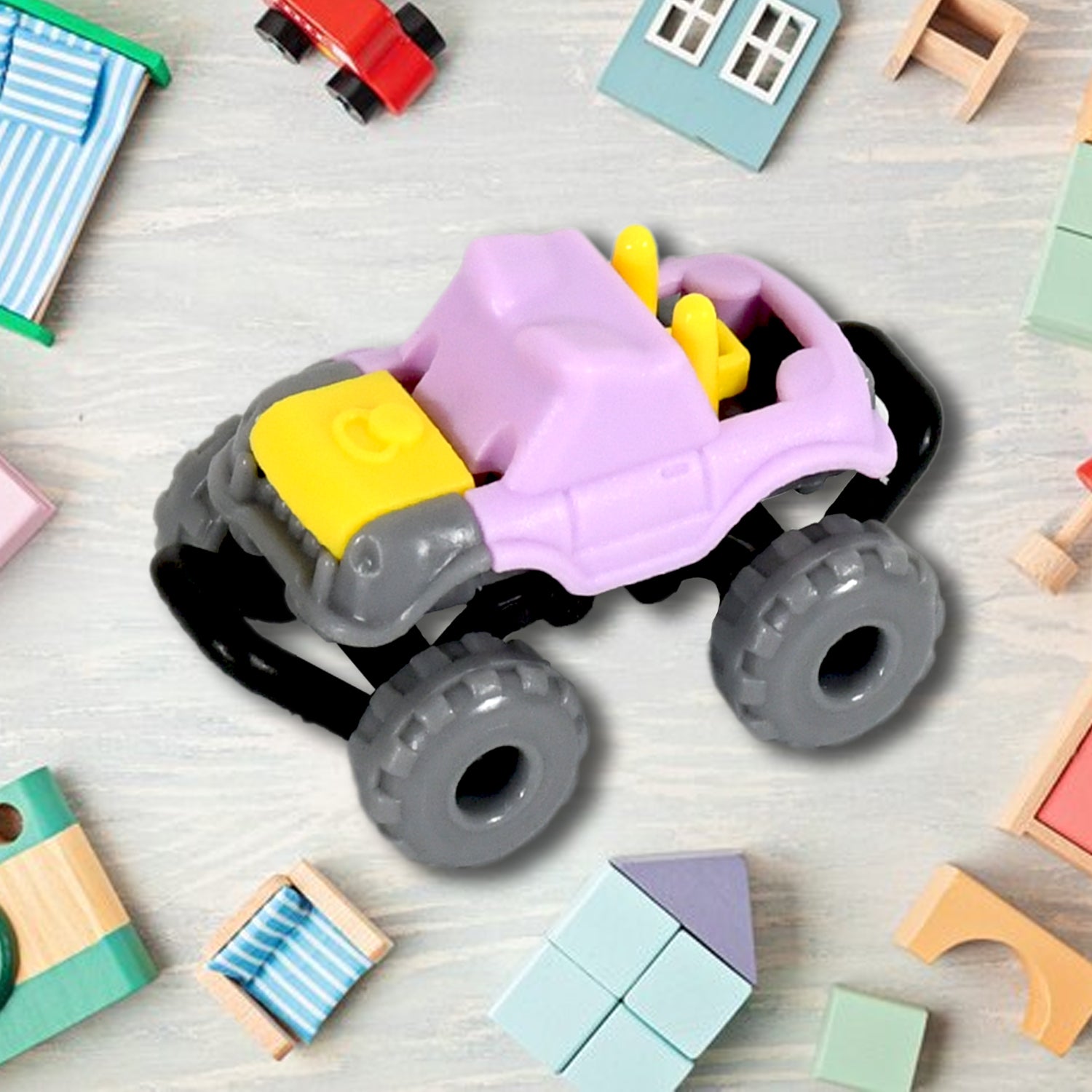 Mini Monster Trucks Friction Powered Cars for Kids  Blaze Truck for Kids (30 Pcs Set) signaturekarts