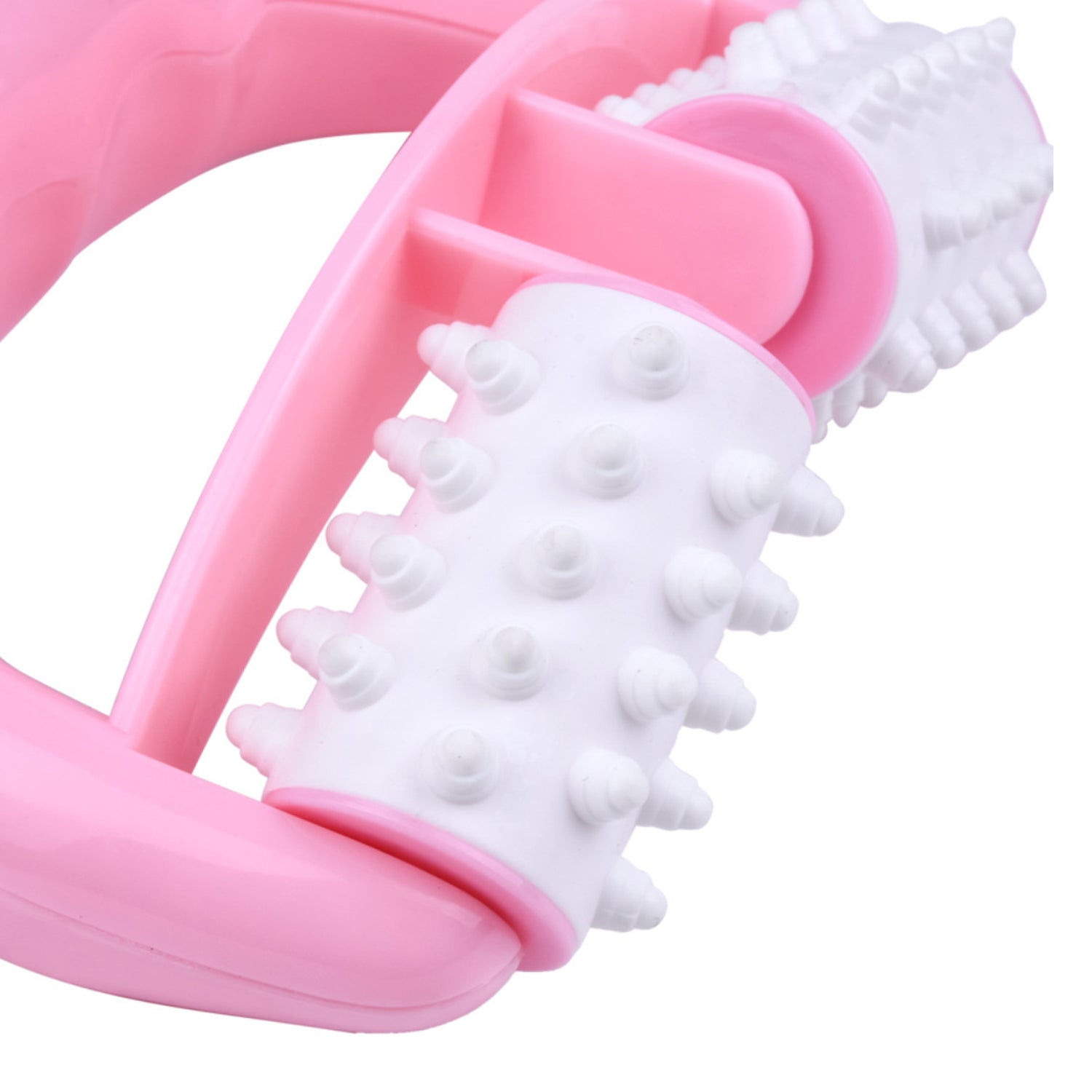 Plastic Massage Roller - 2-Roller Manual Design for Cellulite & Muscle Pain Relief signaturekarts