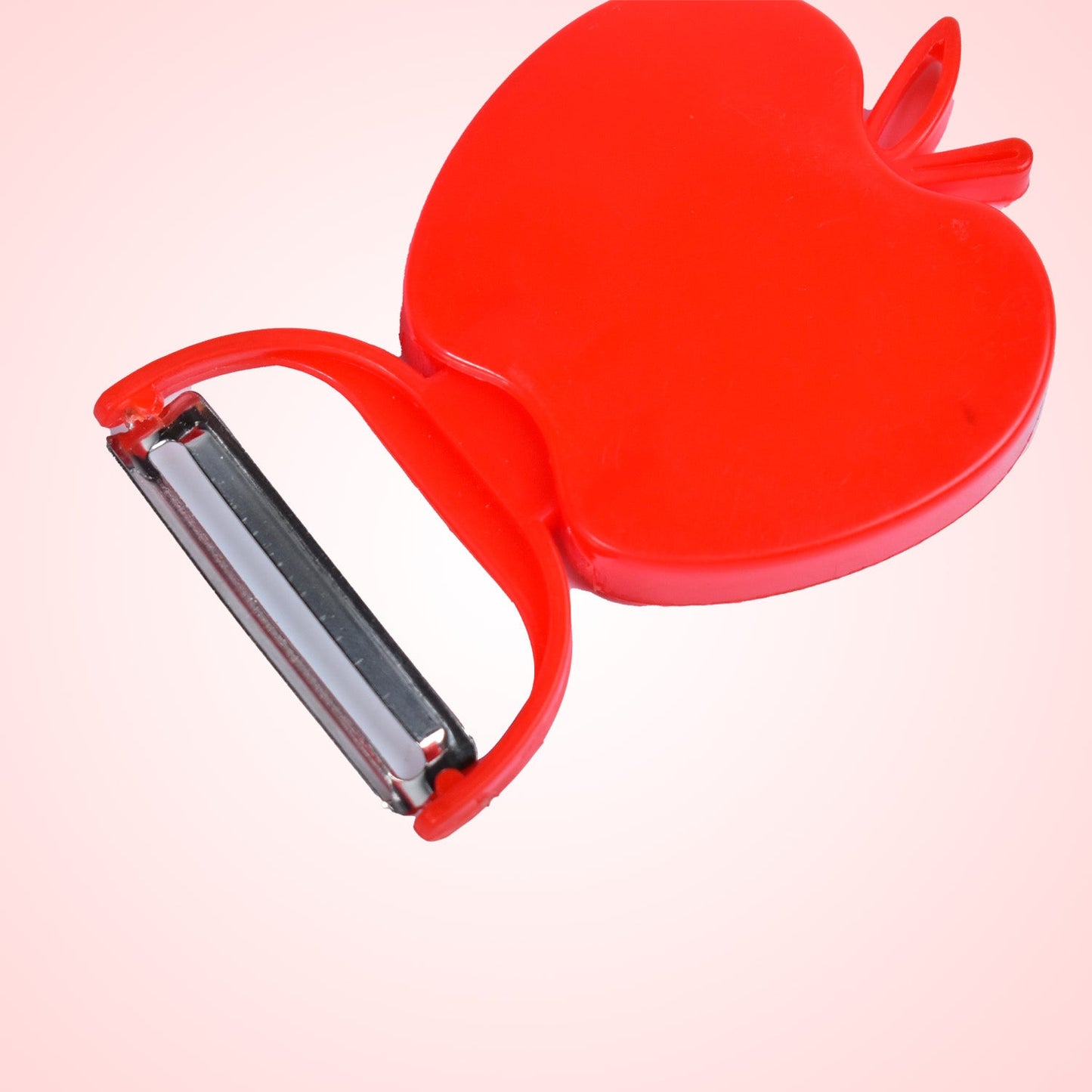 Apple Shaped Folding Vegetable Peeler for Kitchen Fruit Peeling vegetables signaturekarts