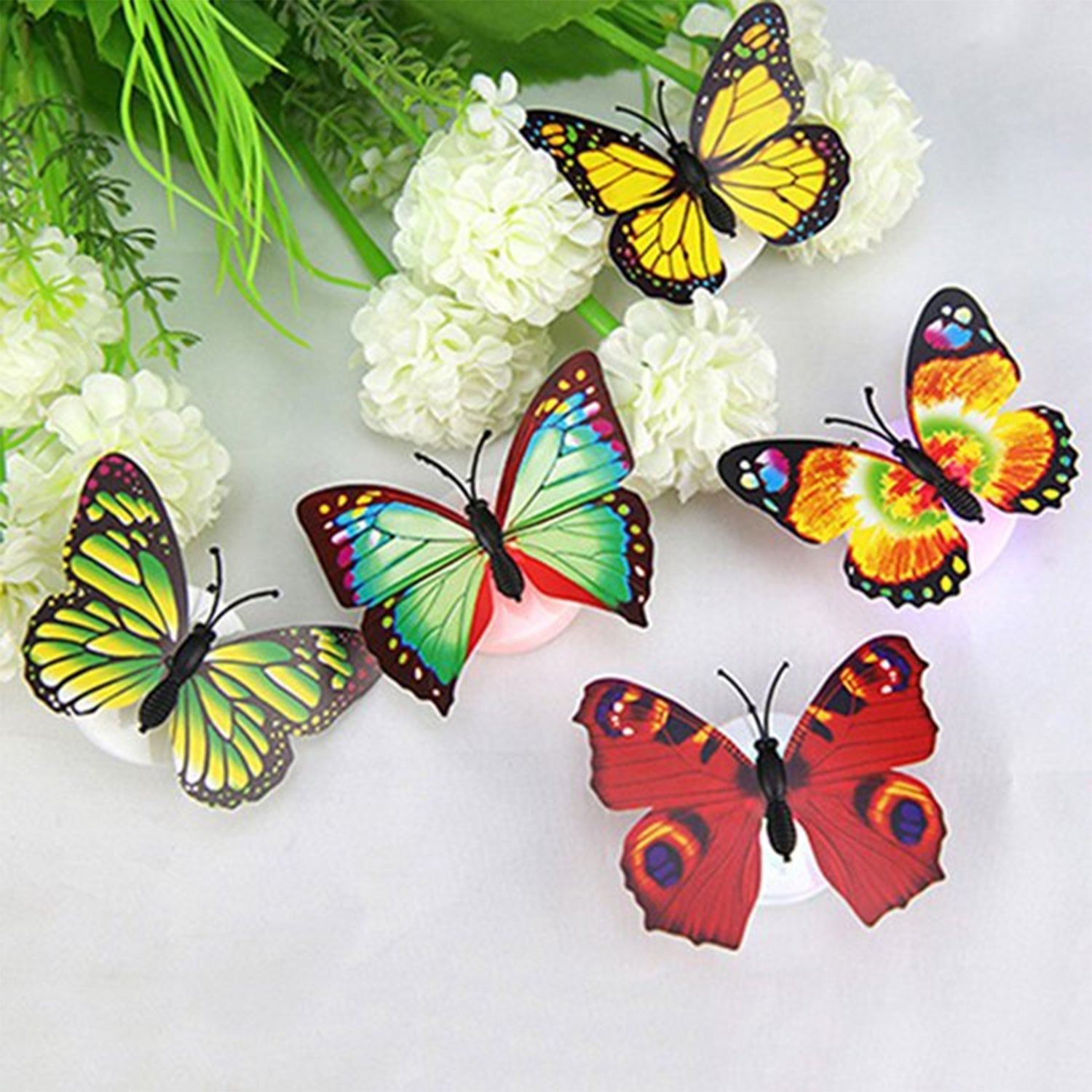 The Butterfly 3D Night Lamp Comes with 3D Illusion Design Suitable for Drawing Room, Lobby. Signature Kart