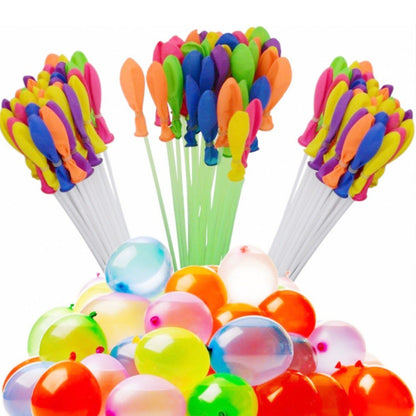 Holi Magic Water Balloons for Kids - 111 pcs (Multicolor) signaturekarts