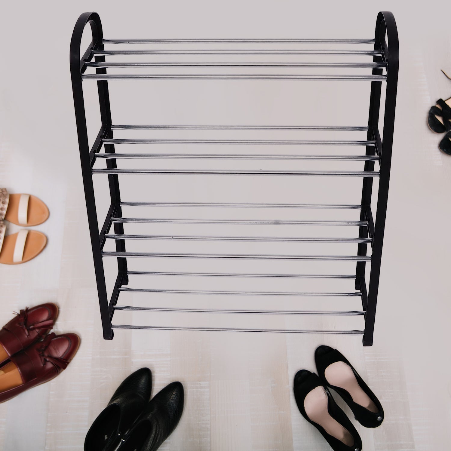 4 Shelves Shoe Rack signaturekarts