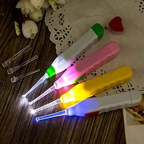 LED Flashlight Earpick with Tweezer Signature Kart