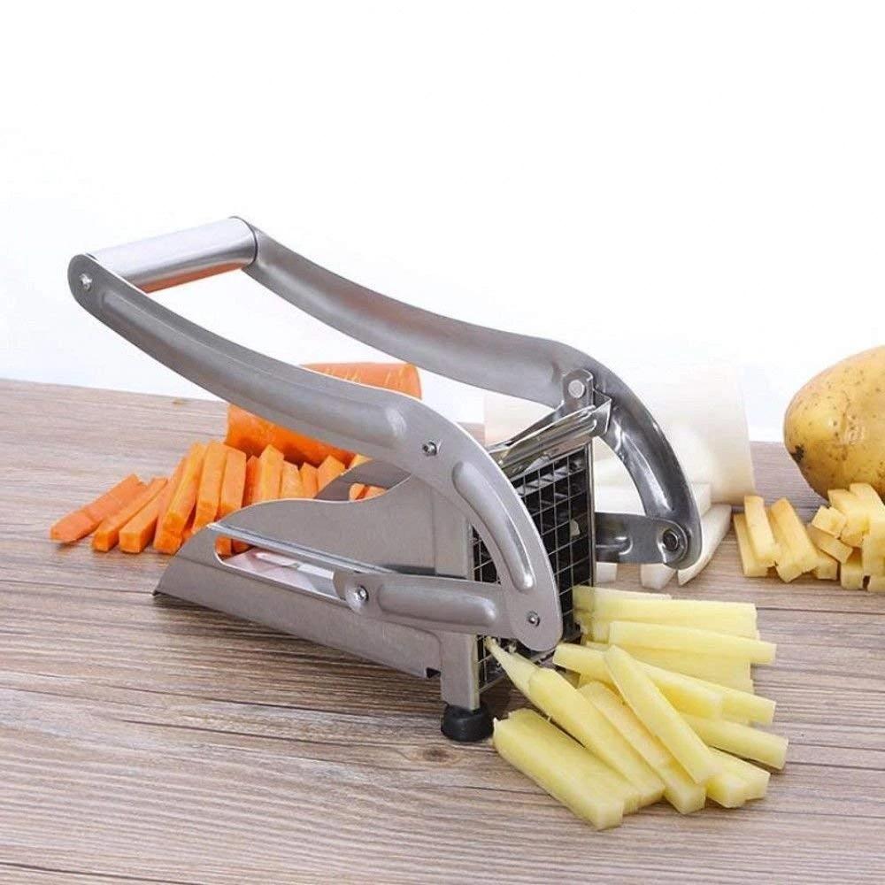 French Fries & Potato Chips Cutter Machine with Blade signaturekarts