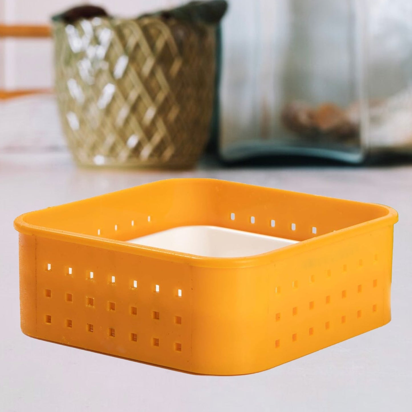 Square Shape Paneer Maker with Lid, Tofu & Sprouts Mould Your Brand