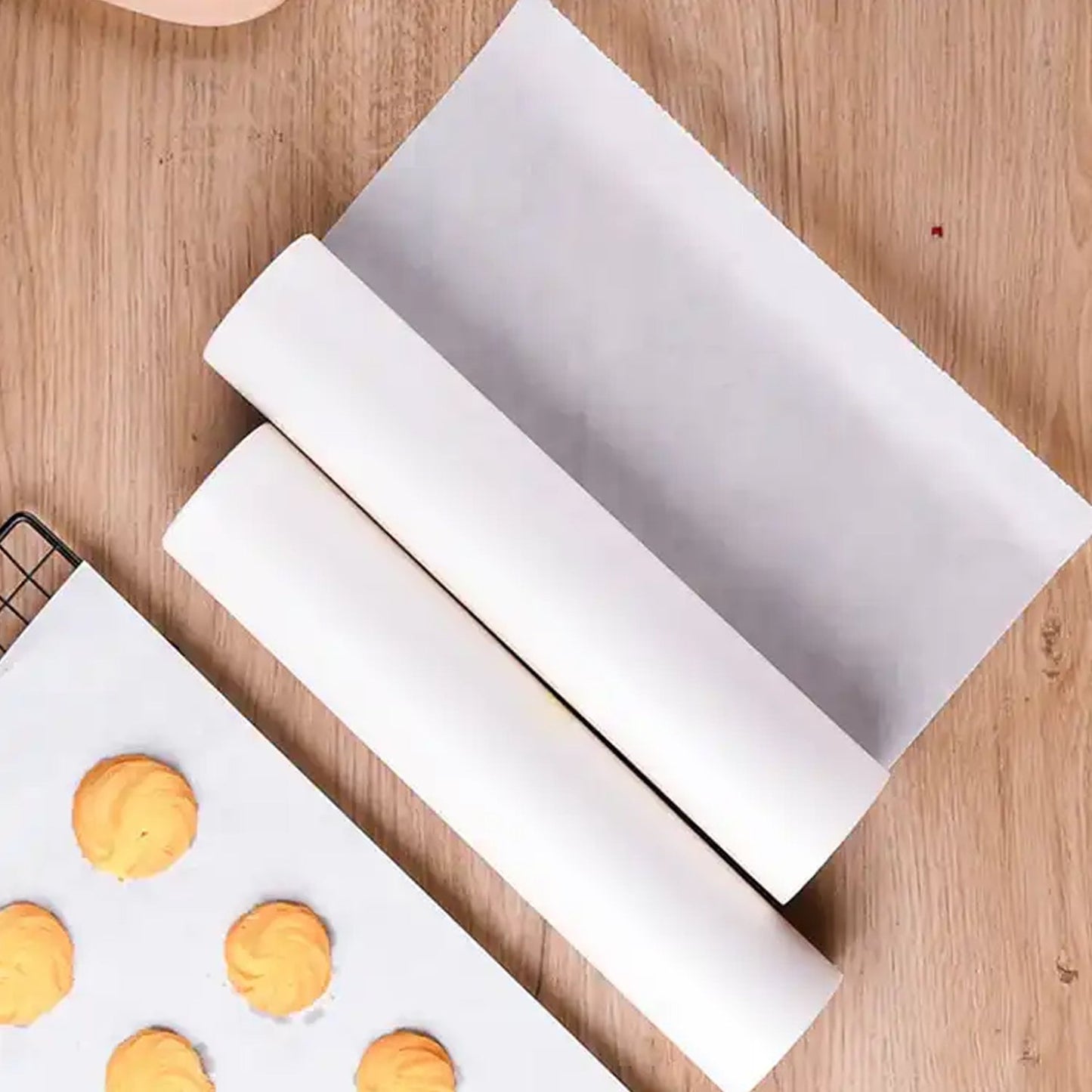 Non-Stick Parchment Paper – Easy Cleanup for Baking & Cooking (5 Mtr) signaturekarts