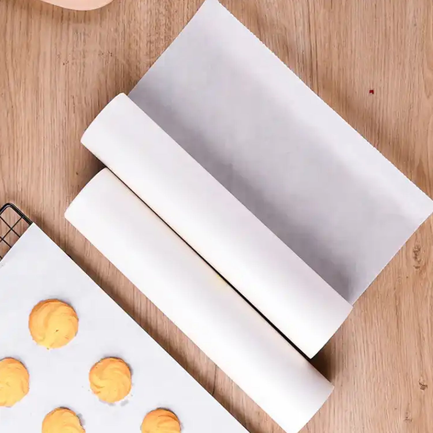 Non-Stick Parchment Paper – Easy Cleanup for Baking & Cooking (5 Mtr) signaturekarts