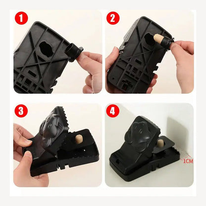 Mouse Trap Cage with Dummy Mouse – Reusable Pest Control for Home & Office (1 Pc) signaturekarts