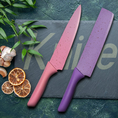 Corrugated 6Pc Kitchen Knife Set Professional Box Knife Set 6 Piece Forged Kitchen Knives with Box. Signature Kart