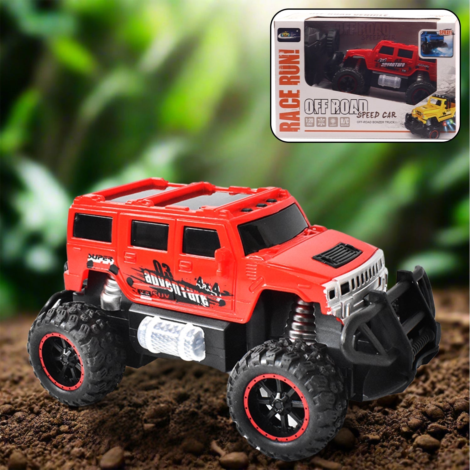 Mist Spray Race Car Toy Off Road Speed Car With Smoke (Water Sprayer Mist With Light) signaturekarts