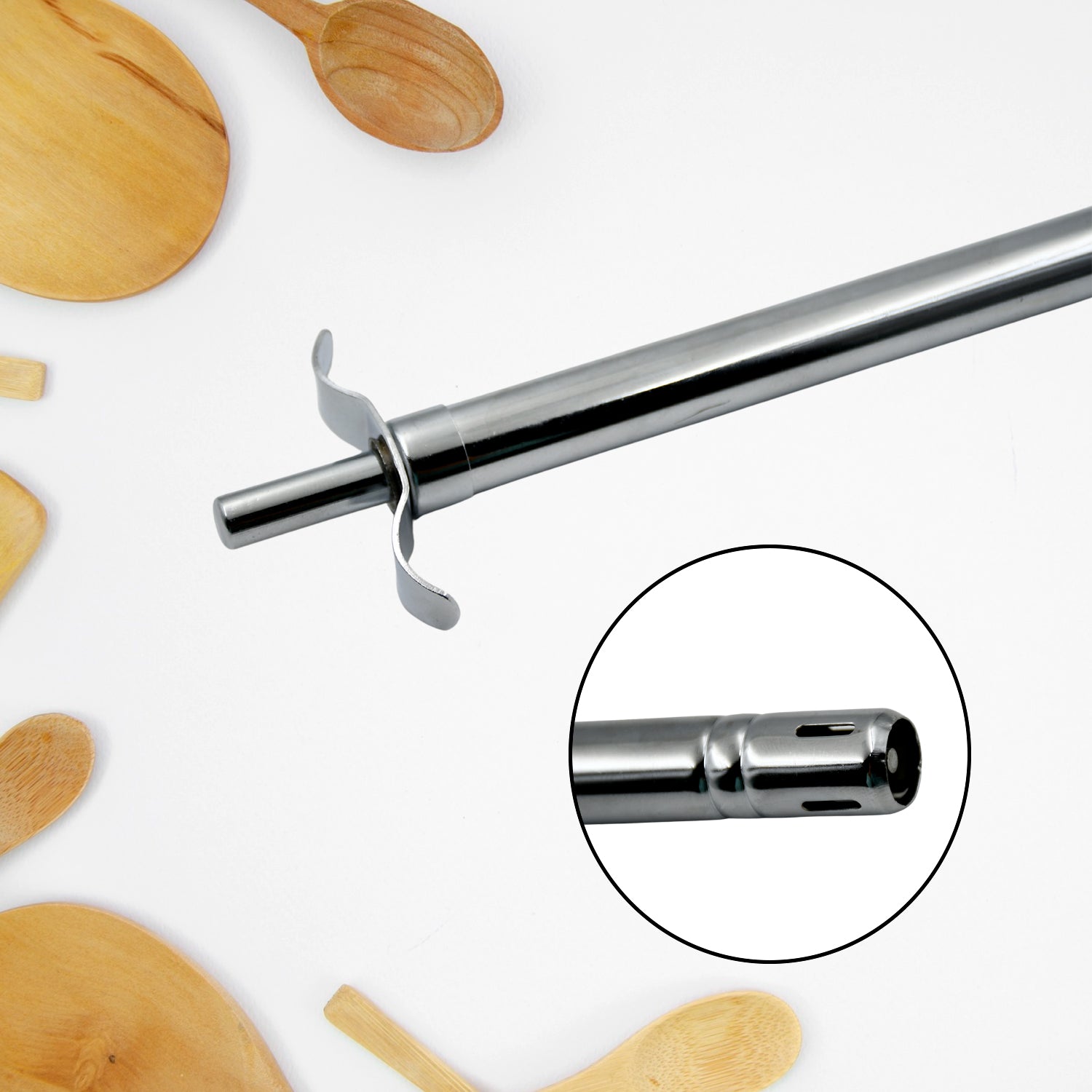 Stainless Steel Gas Lighter - Long Spark Kitchen Stoves & Restaurants (31 Cm / 1 Pc) signaturekarts