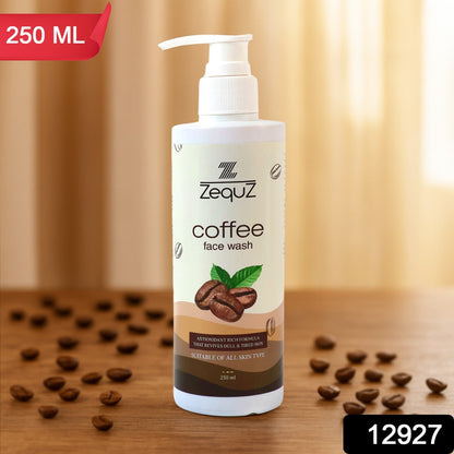 Zequz Coffee Face Wash - (1 Pc / 250 ML) signaturekarts