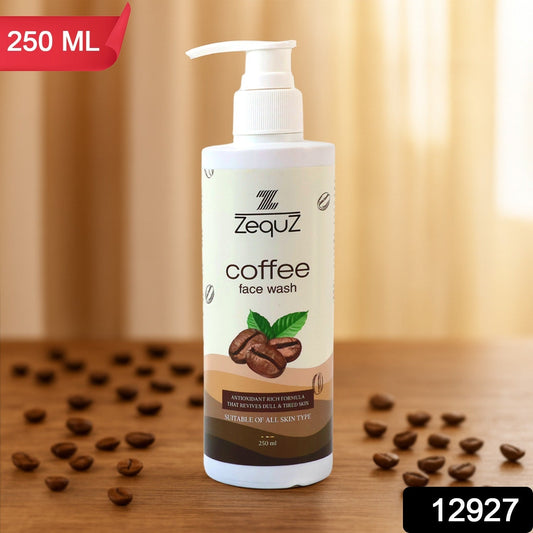 Zequz Coffee Face Wash - (1 Pc / 250 ML) signaturekarts