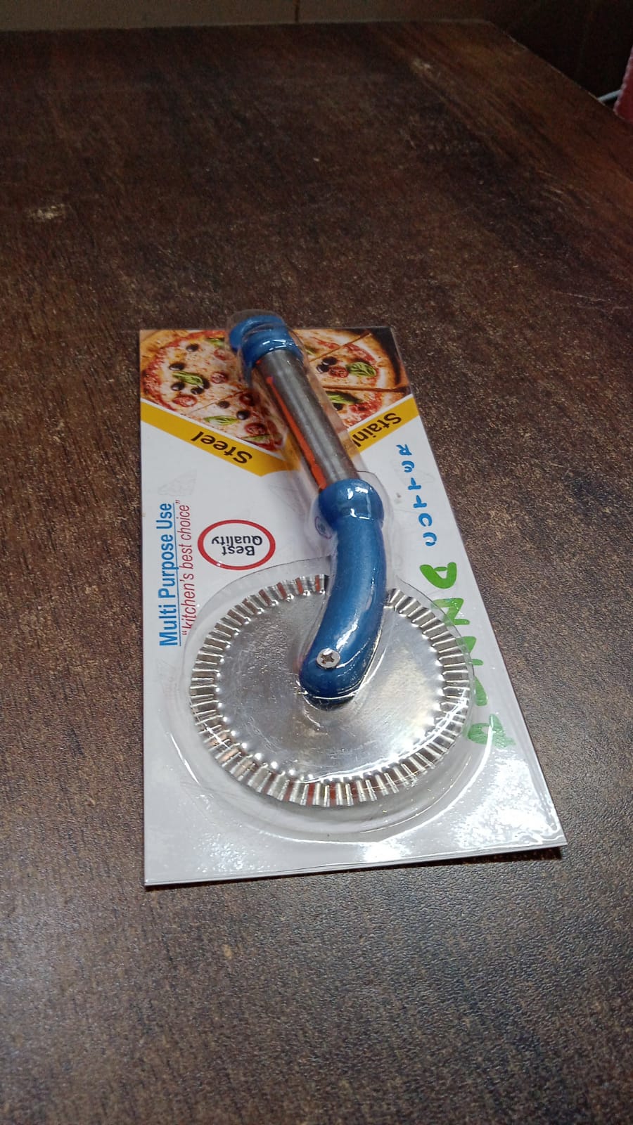 Multi Purpose Use Curly Pizza Cutter / Pastry Cutter / Sandwiches Cutter (1 Pc) Signaturekarts