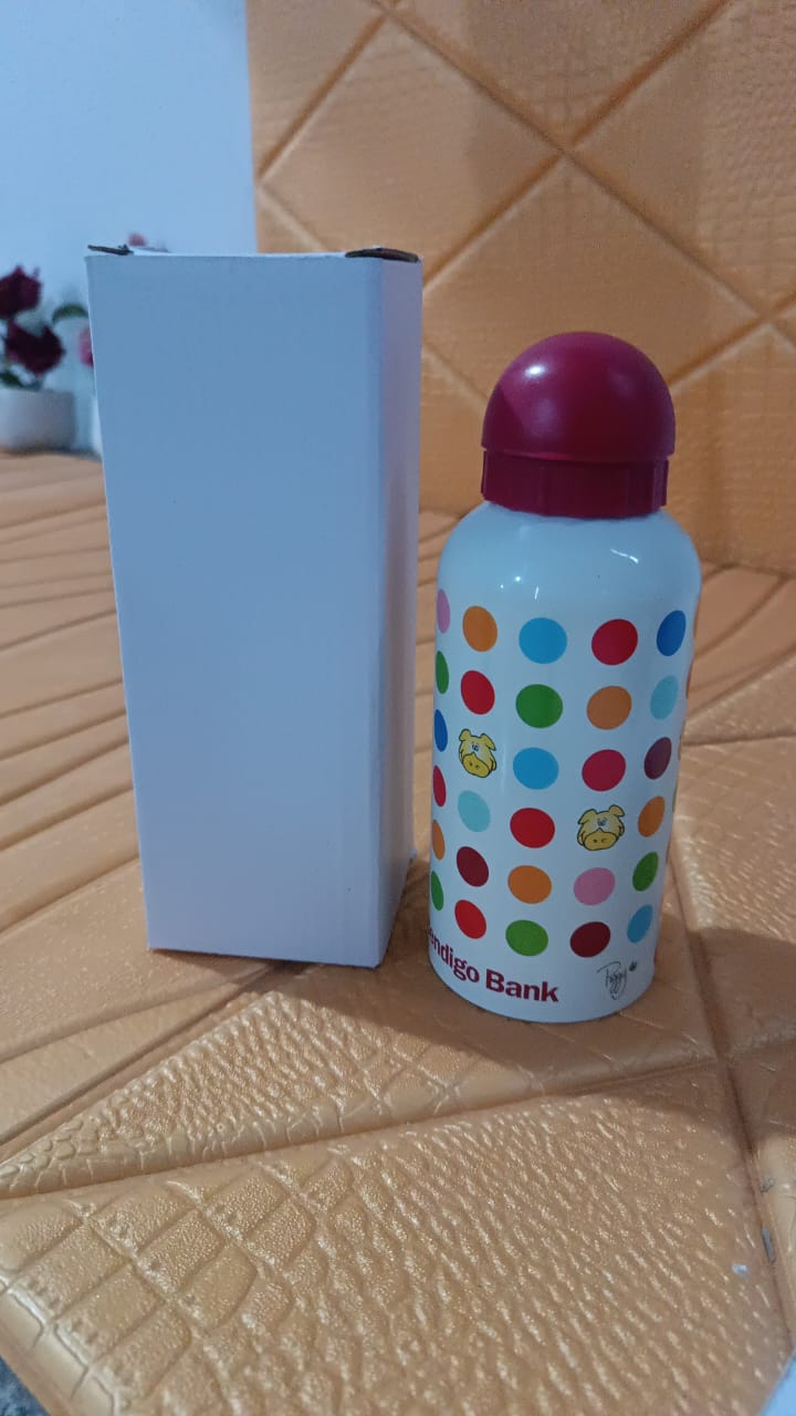 Aluminium, Metal Sports Water Bottle, 1 Pc (Capacity 350 ML Approx) Signaturekarts