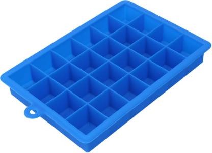 Silicone Ice Cube Trays 24 Cavity Per Ice Tray [Multicolour] signaturekarts