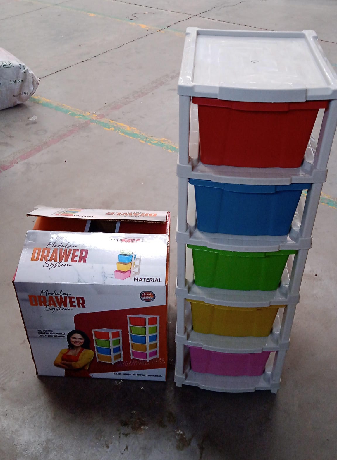 Multipurpose Modular Drawer Organizer Storage Box - 5 Layers Your Brand