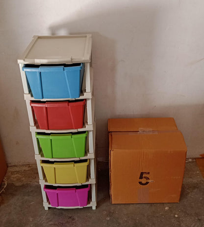 5 Layer Multi-Purpose Modular Drawer Storage System signaturekarts