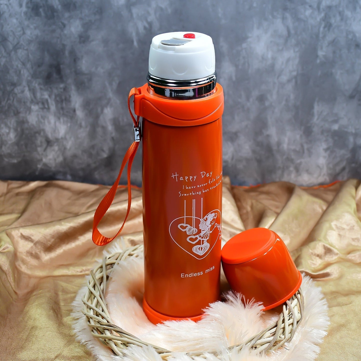 Stainless Steel Mix Bottle for Water & Beverages (1 Pc) signaturekarts