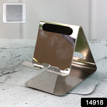 Stainless Steel Universal Mobile & Tablet Stand Holder - (1 Pc) signaturekarts