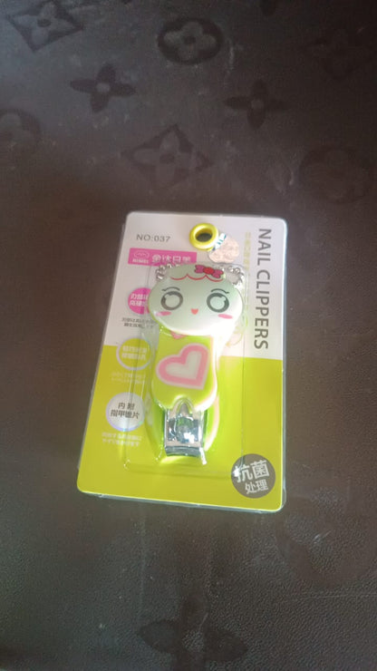 Cute Cartoon Nail Clipper  / Cutter Lovely Cat Bear Frog Small (1 Pc) Signature kart