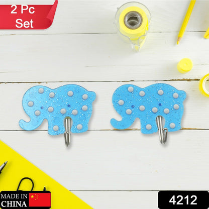 Strong Self-Adhesive Hooks (2 Pc): Heavy Duty, Waterproof, Multipurpose signaturekarts