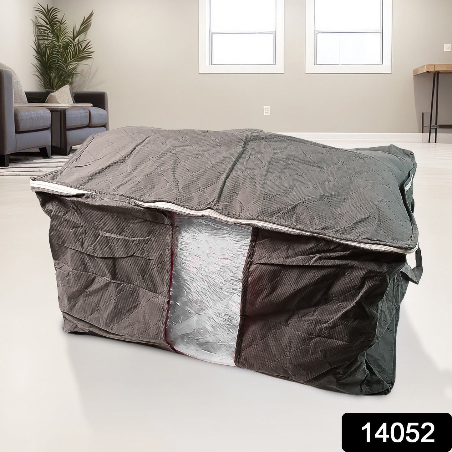 Foldable Quilted Storage Bag (1 Pc) Signaturekarts