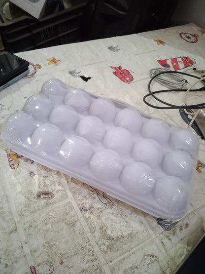 18 Grid Egg Holder Storage, Shock-Proof Egg Container with Buckle signaturekarts