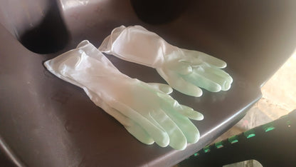 2 pair med yellow gloves For Cleaning Your Brand