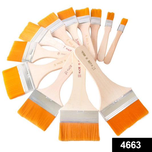 Artistic Flat Painting Brush - Set of 12 signaturekarts