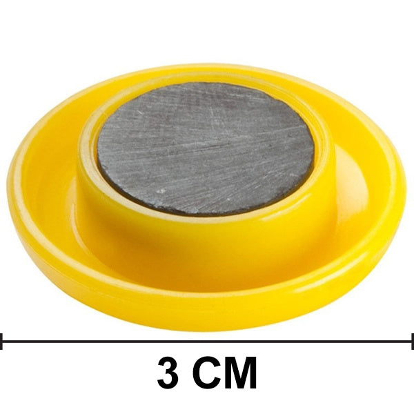 Durable Magnetic Button Set for Kids’ Experiments (10 Pc, Round Shape) Your Brand