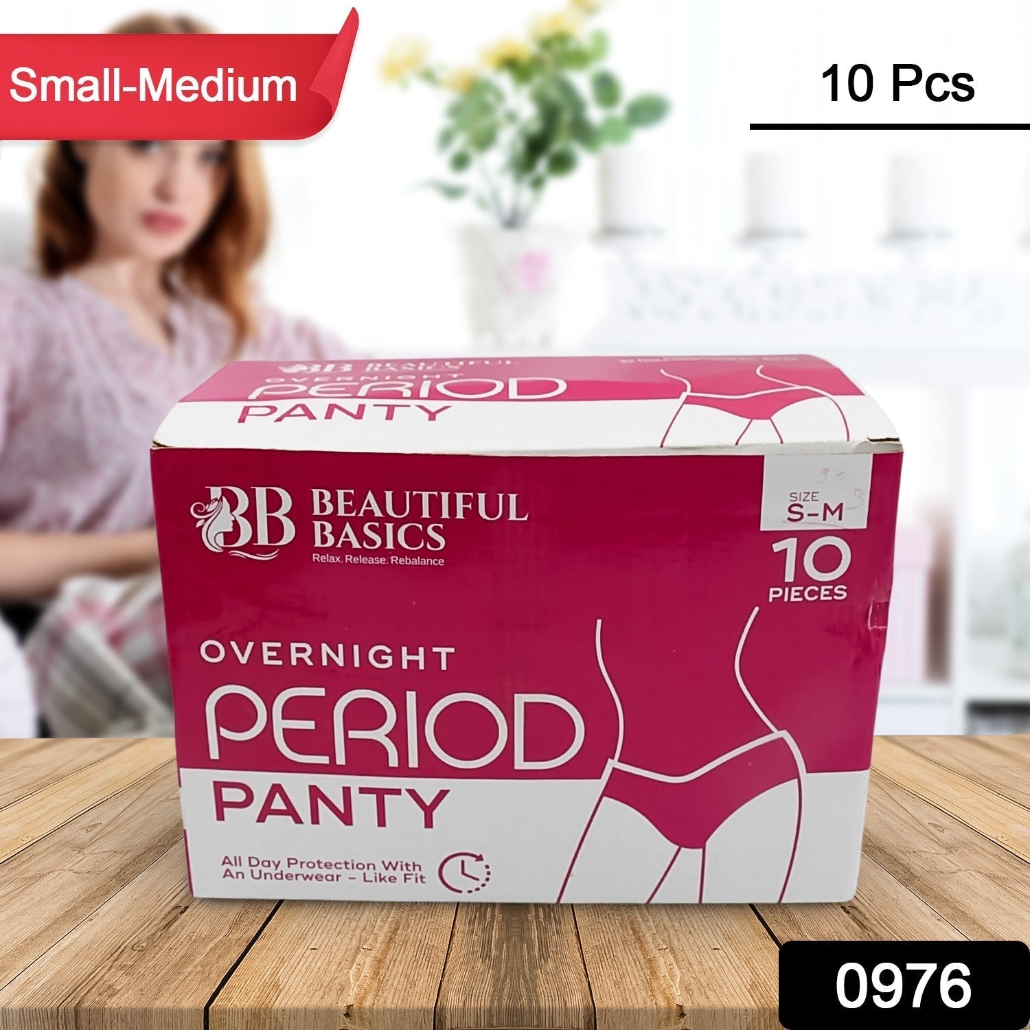 Women's Emergency Kit, Travel Kit- Includes Seamless Underwear, Pantyliner, Feminine Hygiene Sachet First Period Kit (10 Pcs) signaturekarts