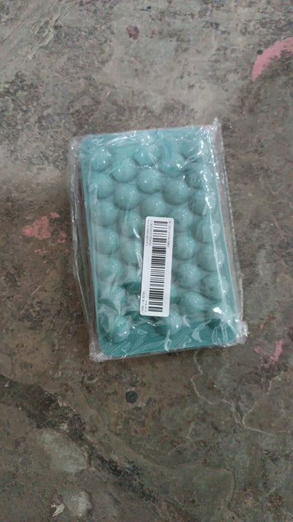 Plastic Round Reusable Ice Cube & Candy Ball Mold, 33 Moulds (16.5×10 Cm / 1 Pc) Signaturekarts
