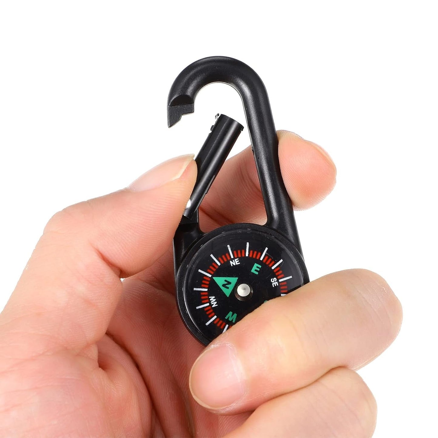 Clip Snap Hook Mini Compass (1 Pc / Mix Design) Signaturekarts