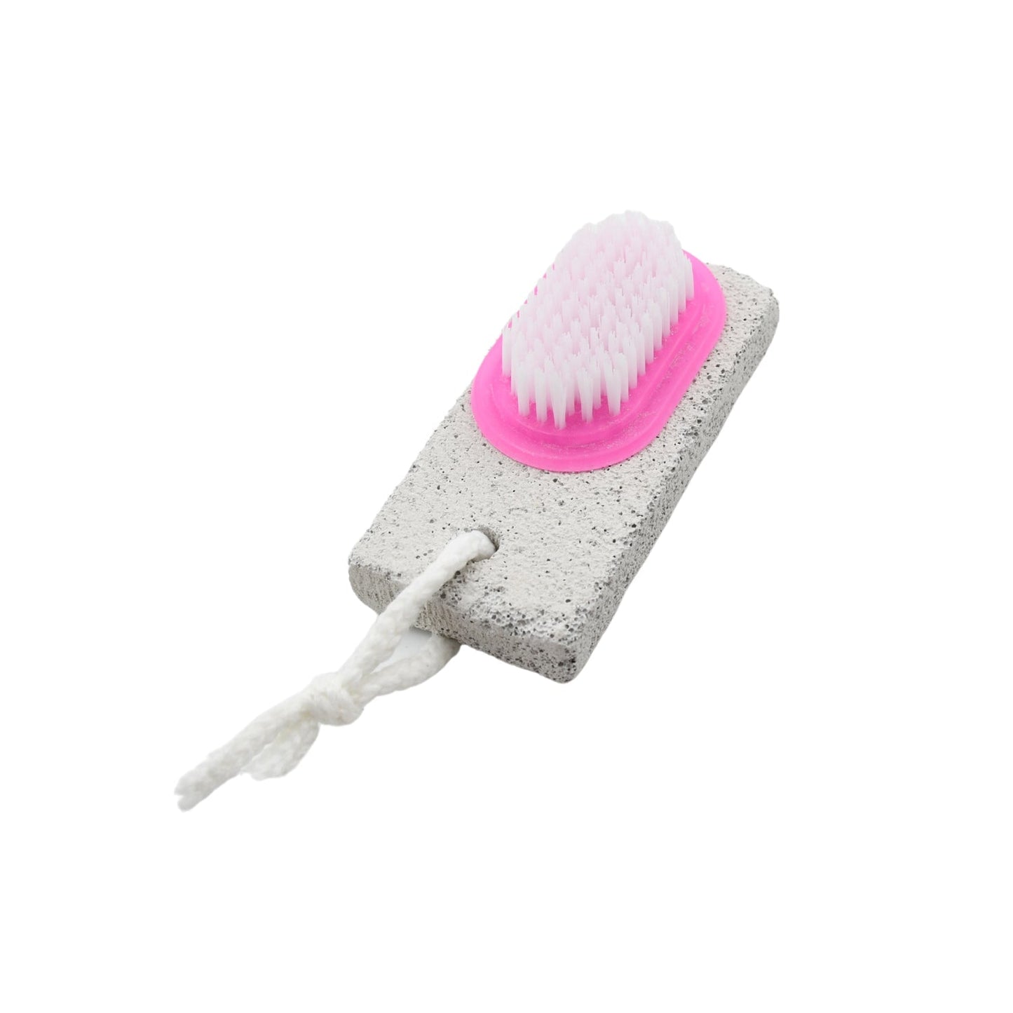 Hand and Foot Brush with pumice stone to Remove Dead Skin & Callus Stone Foot Scrubber Pedicure Brush For Dead Skin signaturekarts