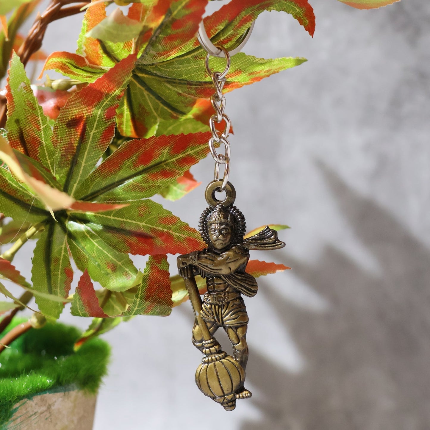 Hanuman Metal Keychain Set (2 Pc Mix Design) signaturekarts