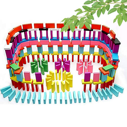 Kids 120 Domino Blocks Dominoes (120 Pcs Set) Signaturekarts