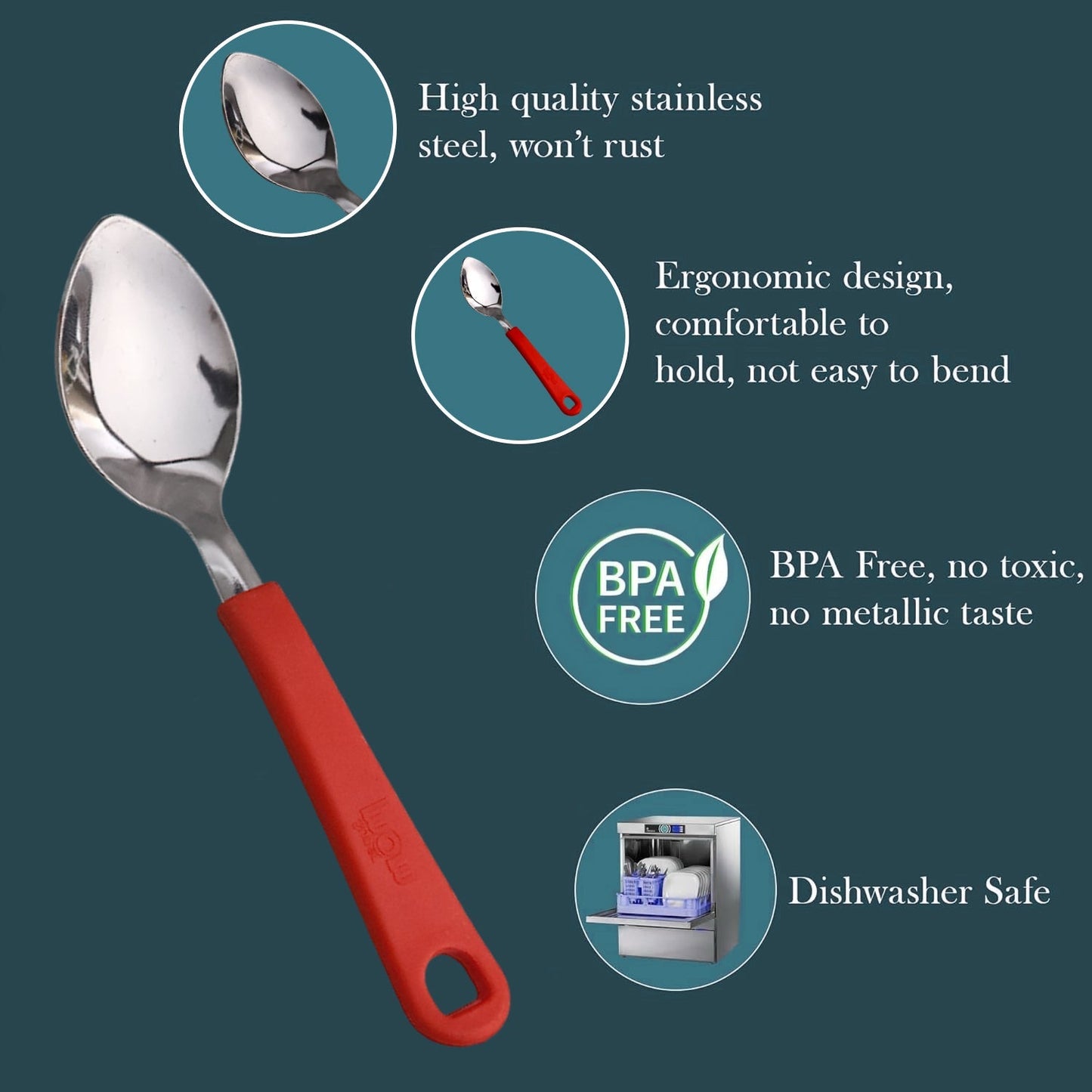 Supermom Baby Feeding Spoon (6 Pc Set) signaturekarts