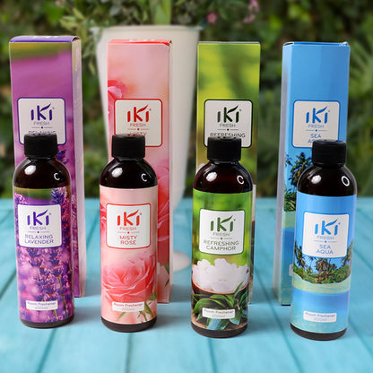 IKI Room Air Freshener Mix Fragrance (200 Ml Approx / 1 Pc) Signature kart