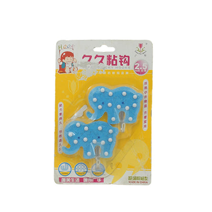 Strong Self-Adhesive Hooks (2 Pc): Heavy Duty, Waterproof, Multipurpose signaturekarts