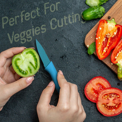 Corrugated 6Pc Kitchen Knife Set Professional Box Knife Set 6 Piece Forged Kitchen Knives with Box. Signature Kart