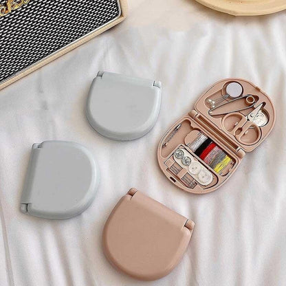 Mini Travel Sewing Kit for Beginners with Threads & Scissors signaturekarts