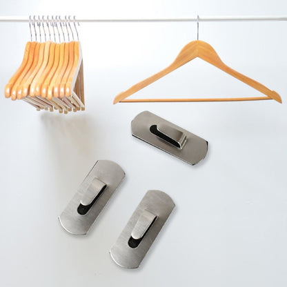 Heavy Duty Self-Adhesive Stainless Hooks – Waterproof for Robes, Coats & Towels signaturekarts