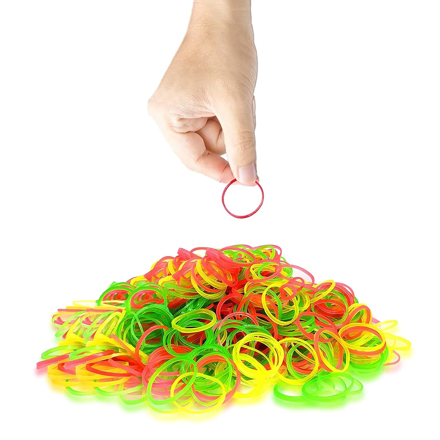 Strong & Reusable Rubber Bands: Multicolor (1.5 Inch 100 GM) signaturekarts