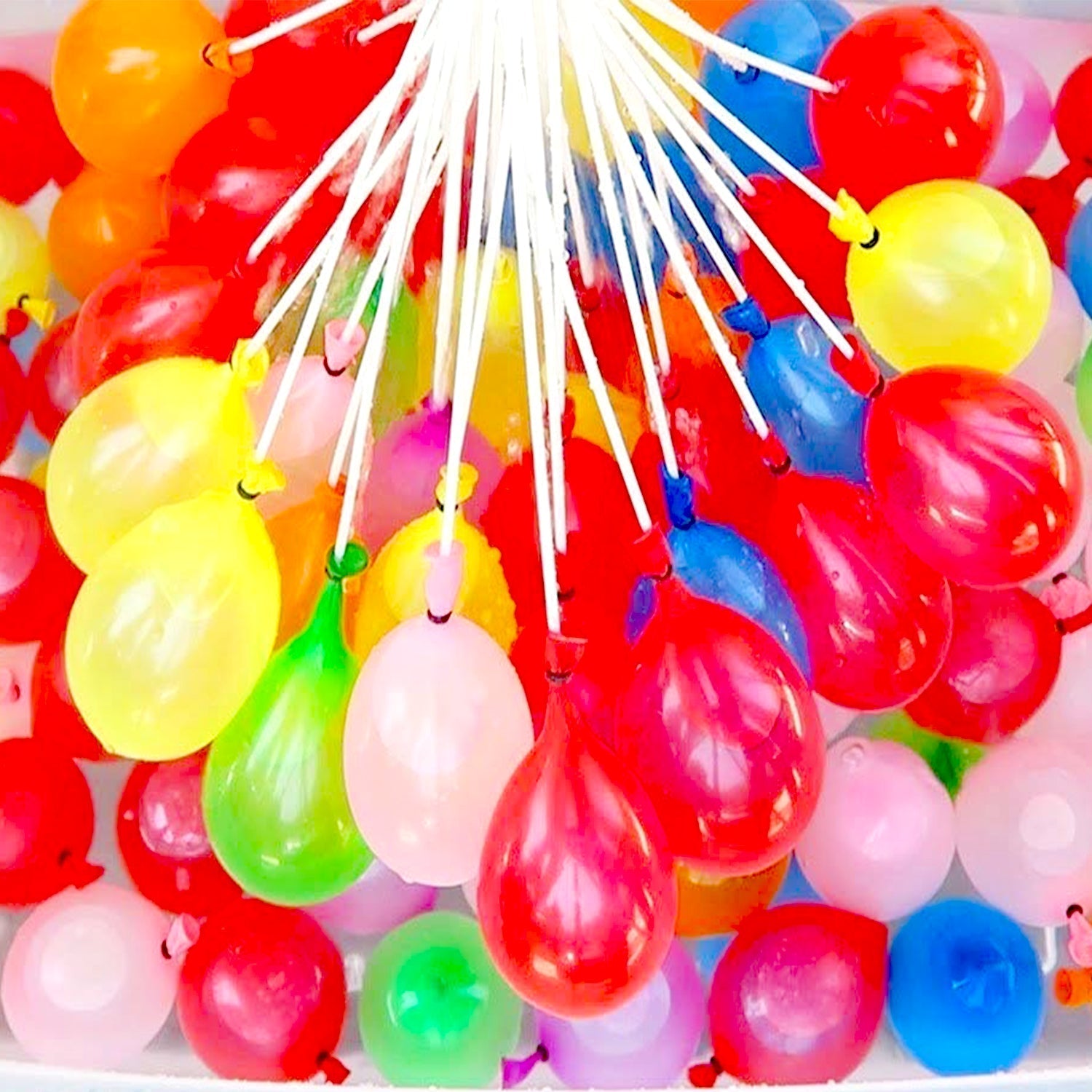Holi Magic Water Balloons for Kids - 111 pcs (Multicolor) signaturekarts